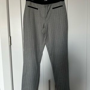 Karl Lagerfeld Gray Men's Dress Pants - Slim Tailored